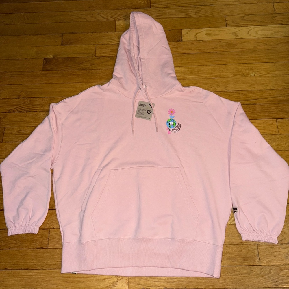 Puma x Down to Earth Women’s Light Pink Hoodie